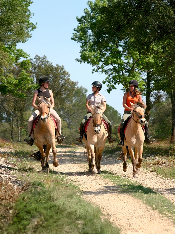 balade a cheval dans le lot